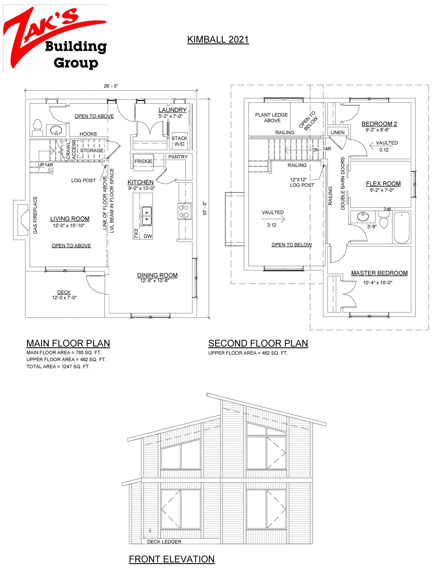 Kimball – $254,900 Floor Plan
