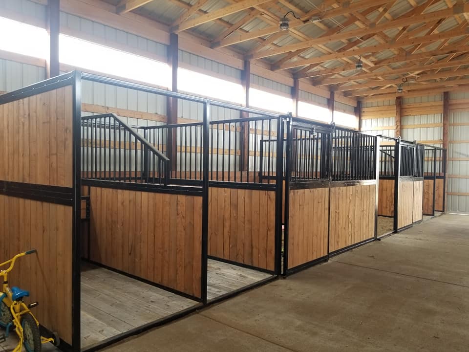 horse barn stalls