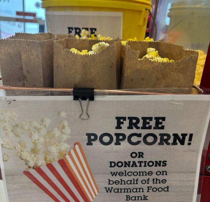 Popcorn Donations